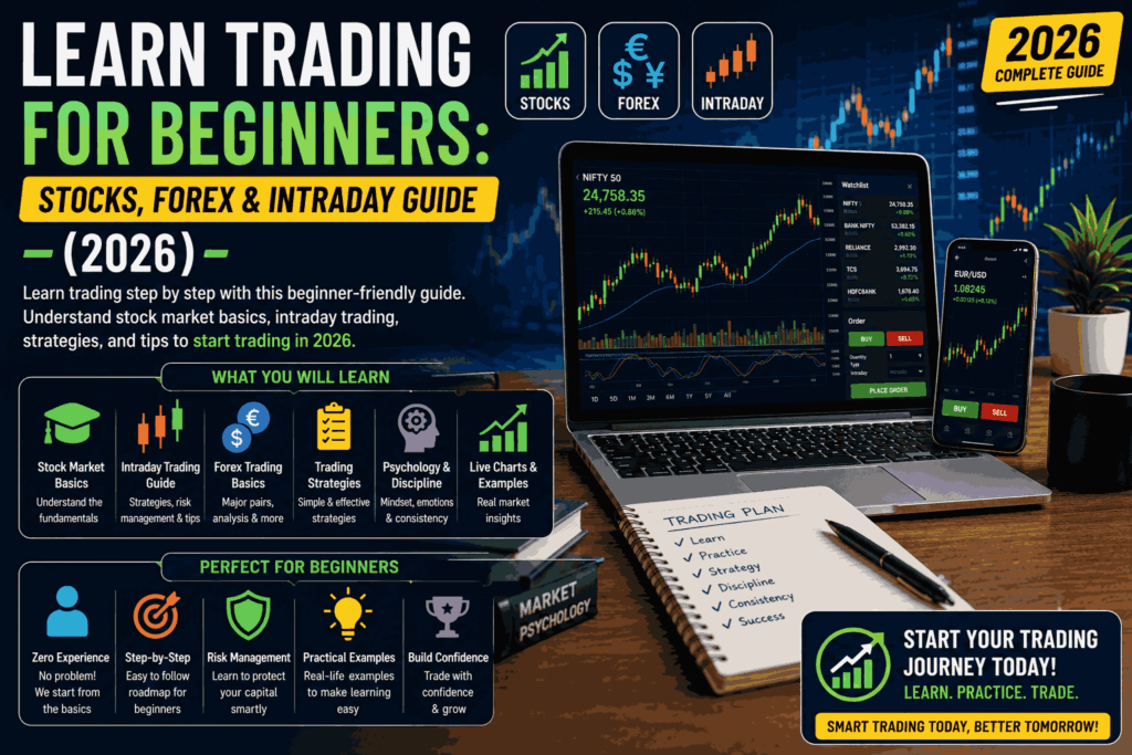 A Step-By-Step Guide To Learn Trading