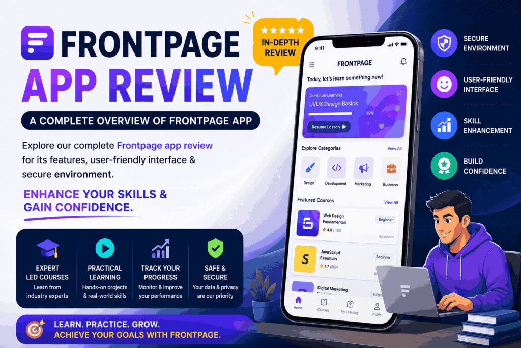 FrontPage App Review