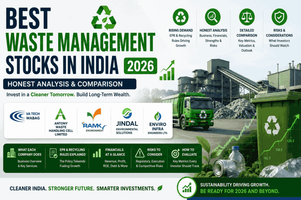 Best Waste Management Stocks in India 2026 Research-Led Guide