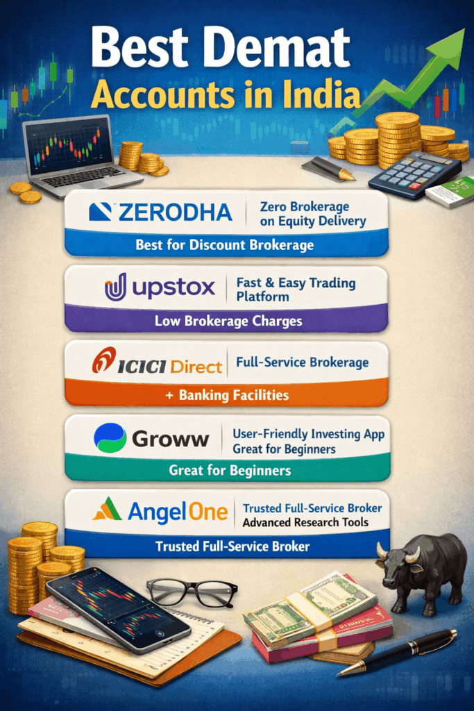 Best Demat Accounts in India