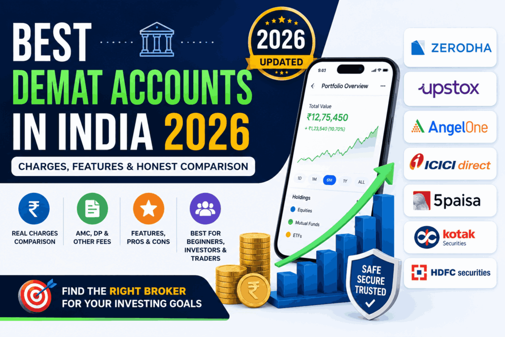 Best Demat Accounts in India (2026) A Complete Guide for Investors