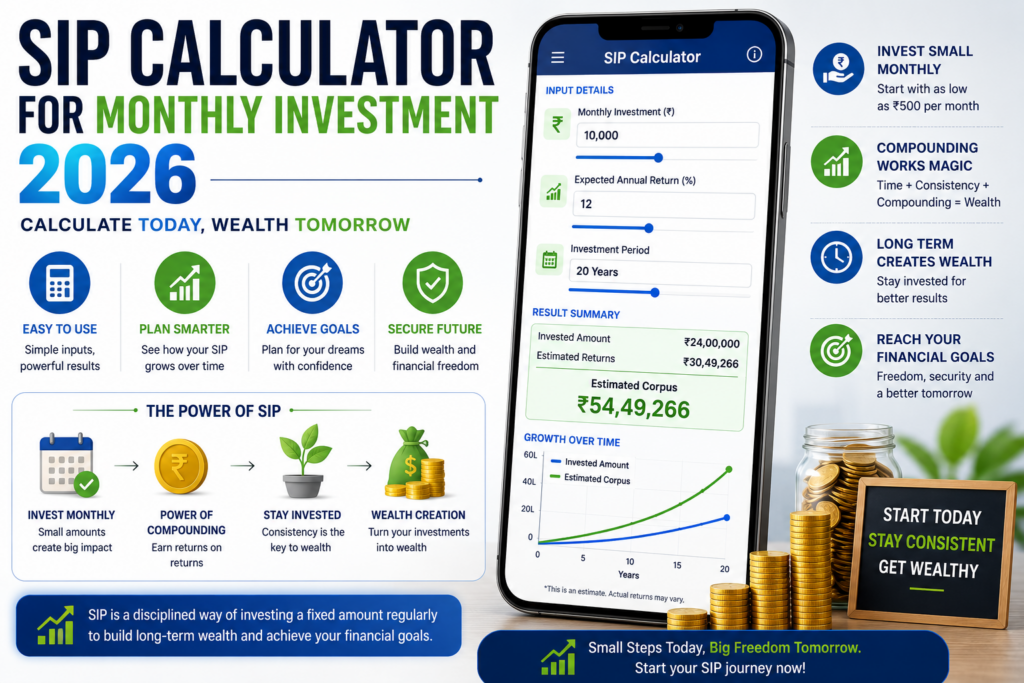 SIP calculator