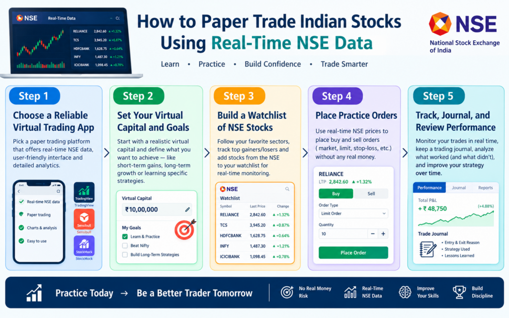 Paper Trade Indian Stocks